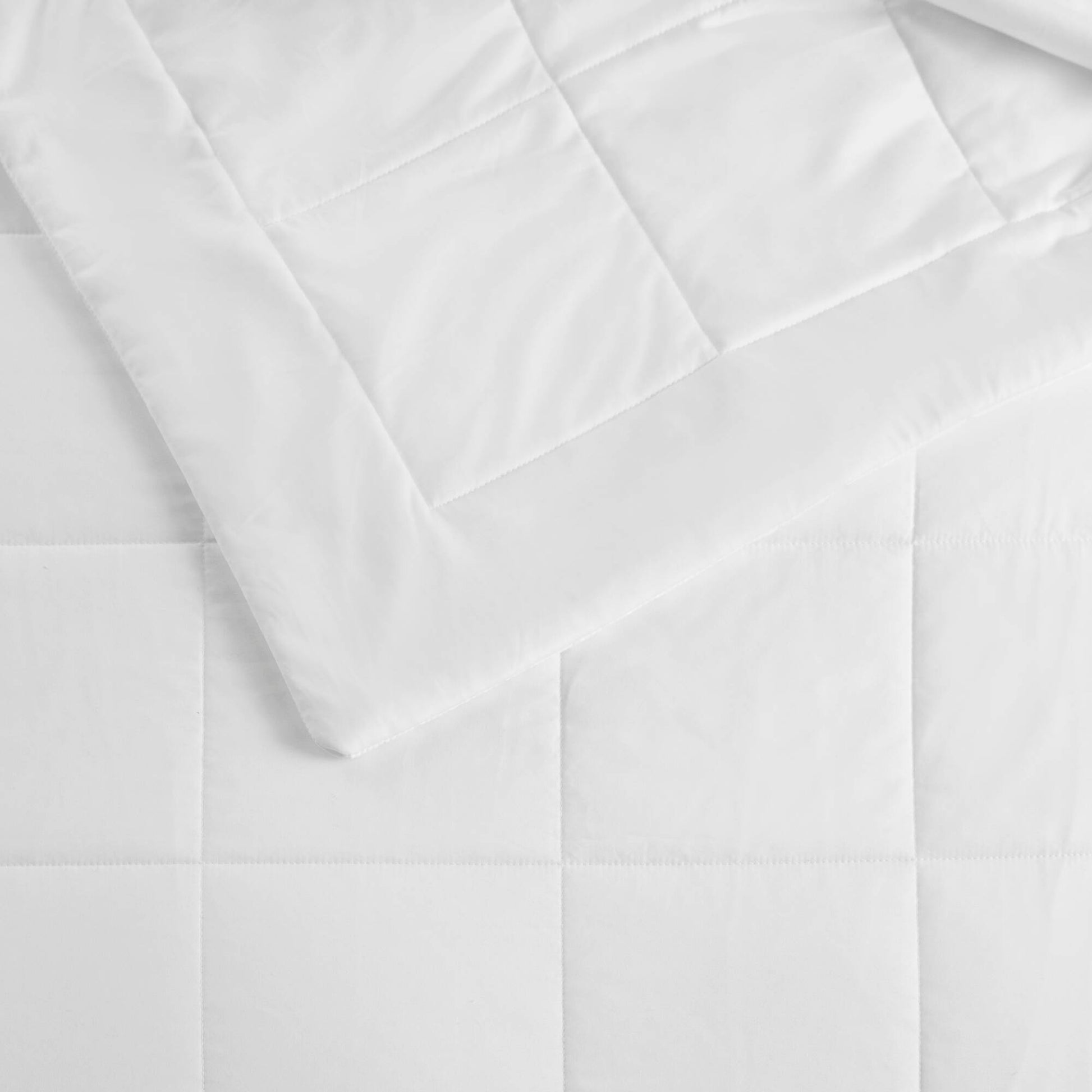 Down Alternative Blanket White Twin White Polyester