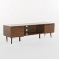 Tv Stand Walnut 40 49 Inches Mdf