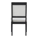 Molly Side Chair Set Of 2 Black Black Wood