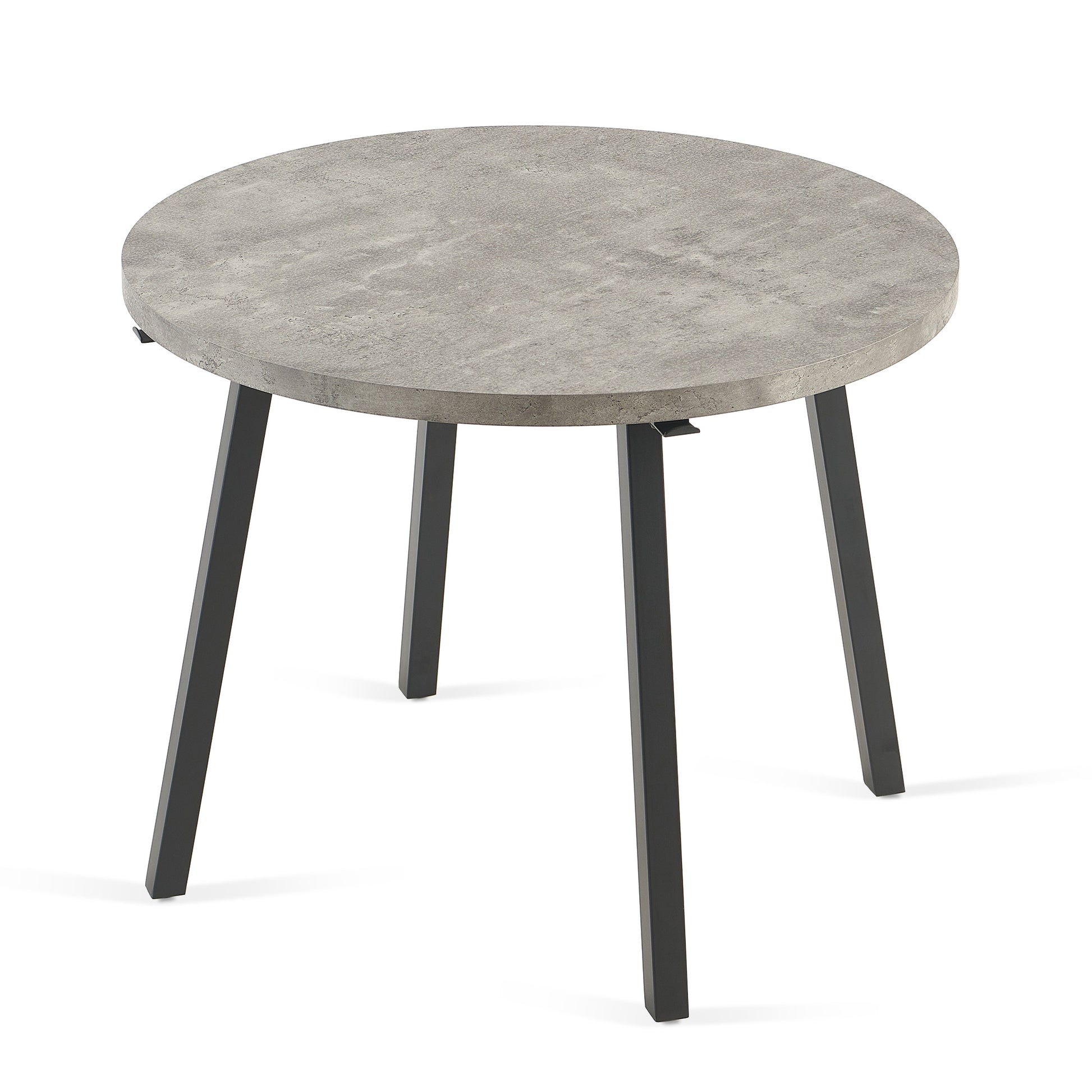Table Top Only Grey Round Dining Table Stone Gray Mdf
