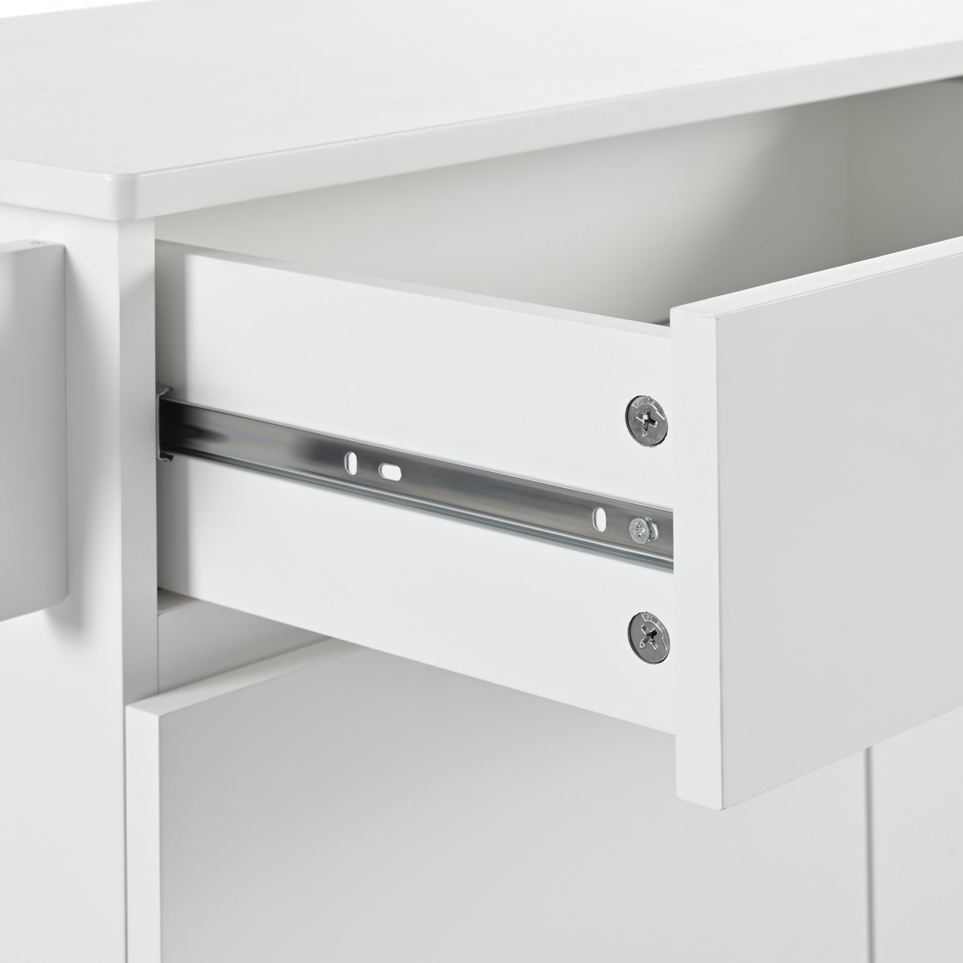 K&K 53.2'' Kitchen Island With Drop Leaf, Kitchen Storage Cart With Spice Rack, Towel Rack And 2 Drawers, Rolling Kitchen Island On Wheels With Adjustable Shelves For Kitchen, Dining Room, White White Brown Kitchen Artsy,Casual,Classic,Minimalist,Modern