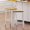 K&K Solid Wood Bar Stools Not Cheap Iron , 25.6