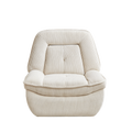 Video 360 Degree Corduroy Swivel Upholstered Manual Recliner Chair,Theater Recliner Sofa,Nursery Glider Rocker For Living Room Beige Corduroy