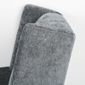 Swivel Chair Grey Fabric