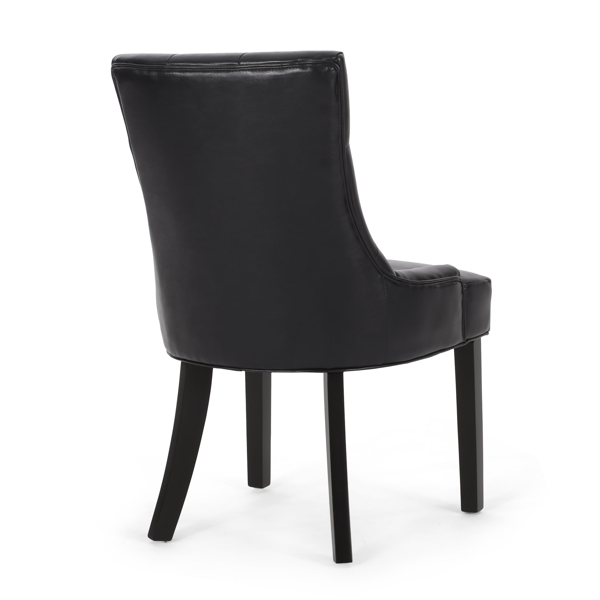 Cheney Dining Chair Kd Mp2 Set Of 2 Black Pu