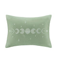 4 Pcs Velvet Comforter Set With Throw Pillow Full Queen Full Green Polyester