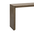 Modern Style Console Table Made Of Paulownia Solid Wood Veneer,Suitable For Foyer, Living Room, Or Entryway. Natural Mdf