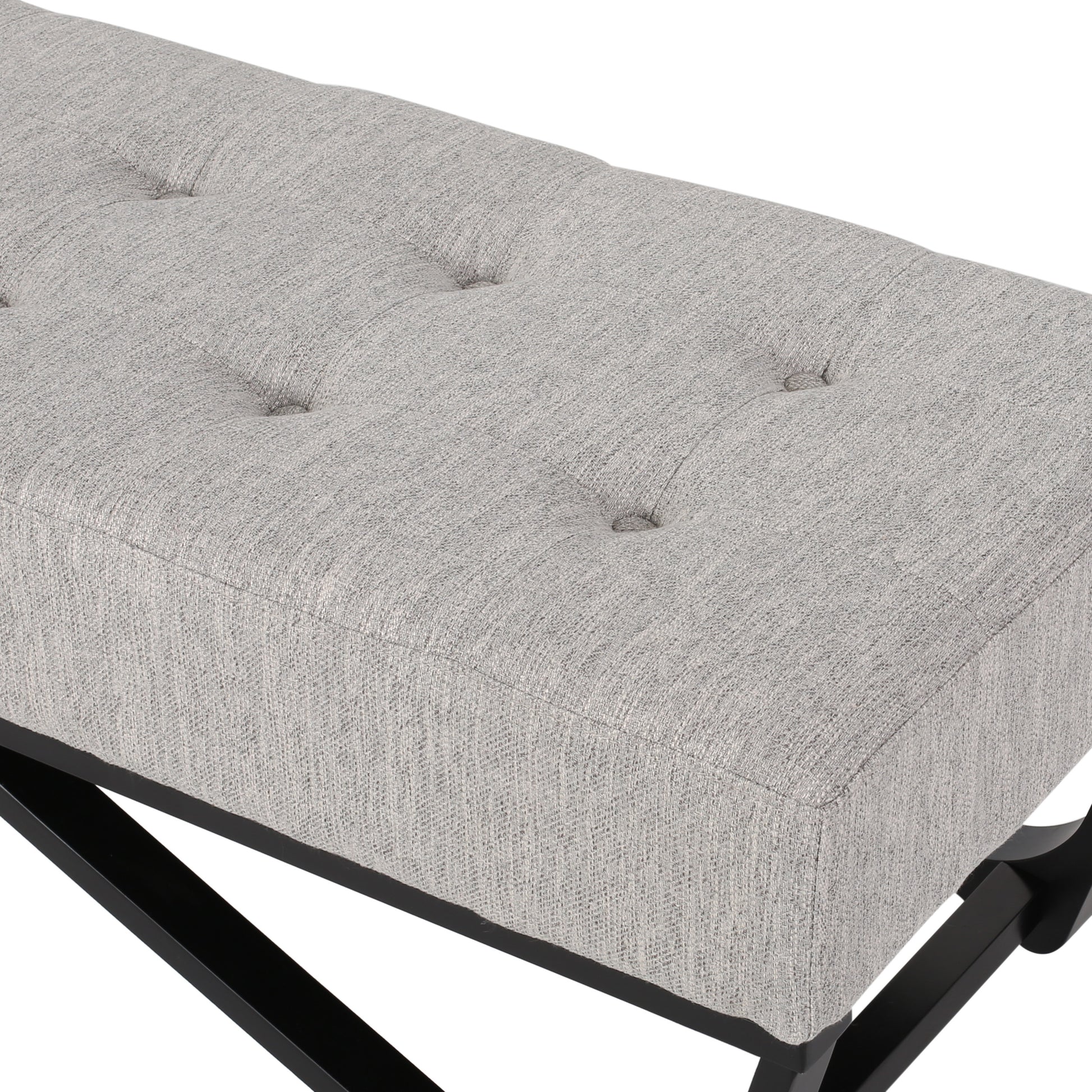 Ottoman Light Grey Fabric