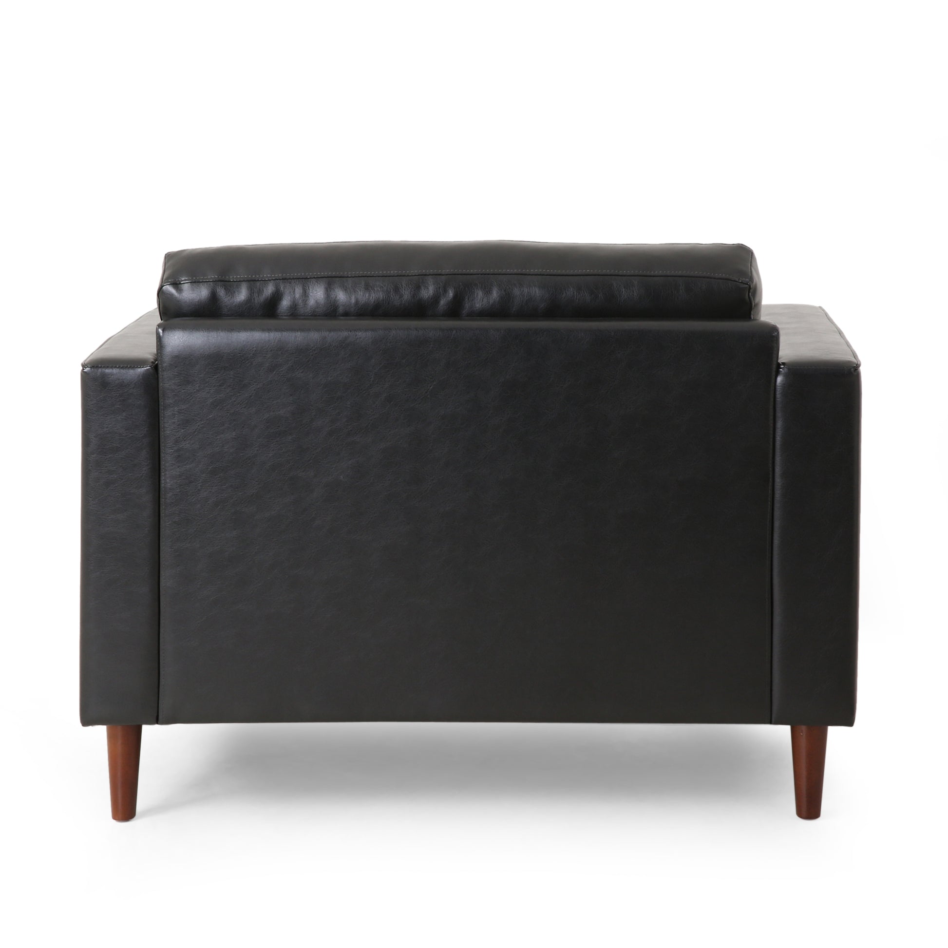 Club Chair Black Pu