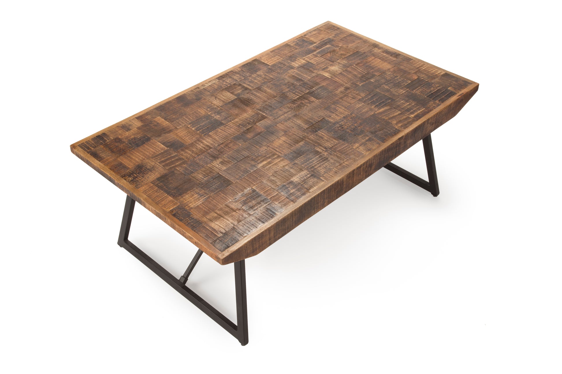 Walden Coffee Table Brown Brown Iron