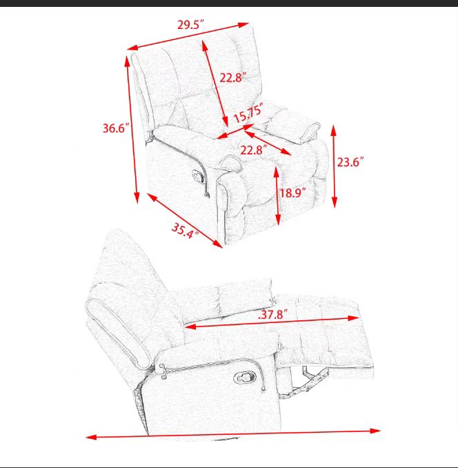 Single Chair Gray Comfortable Seat, The Seat Is Soft And Comfortable, Suitable For Small Living Room Space Single Sofa Gray Velvet 1 Seat