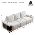 3 Seater Sofa Couch For Living Room,89