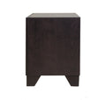Madison Espresso Finish Nightstand Espresso Synthetic Wood
