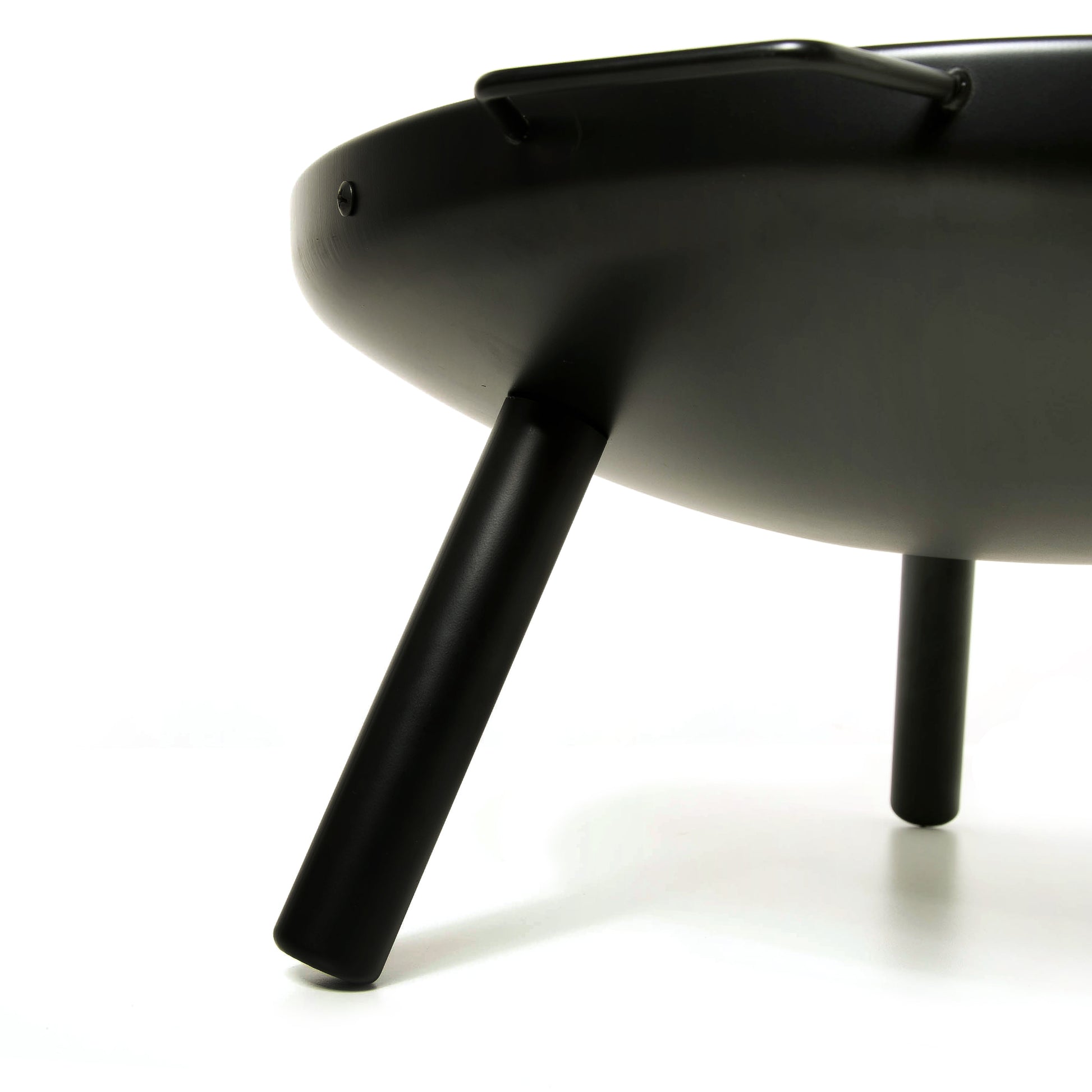 23 Inch Outdoor Fire Pit, Durable Wood Burning Fireplace Bowl With Grill Rack For Patio Garden, Backyard, Porchcamping, Bbq, Picnic Bonfire Black Garden & Outdoor Steel