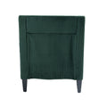 Coolmore Modern Accent Chair,Upholstered Armchair With Scooped Arms For Bedroom,Apartment,Studio,Office,Waiting Room Emerald Corduroy Emerald Foam Corduroy