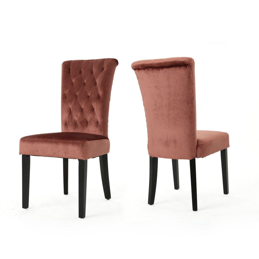 Kd Dining Chair Blush Velvet