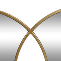 Wall Mirror Gold Iron