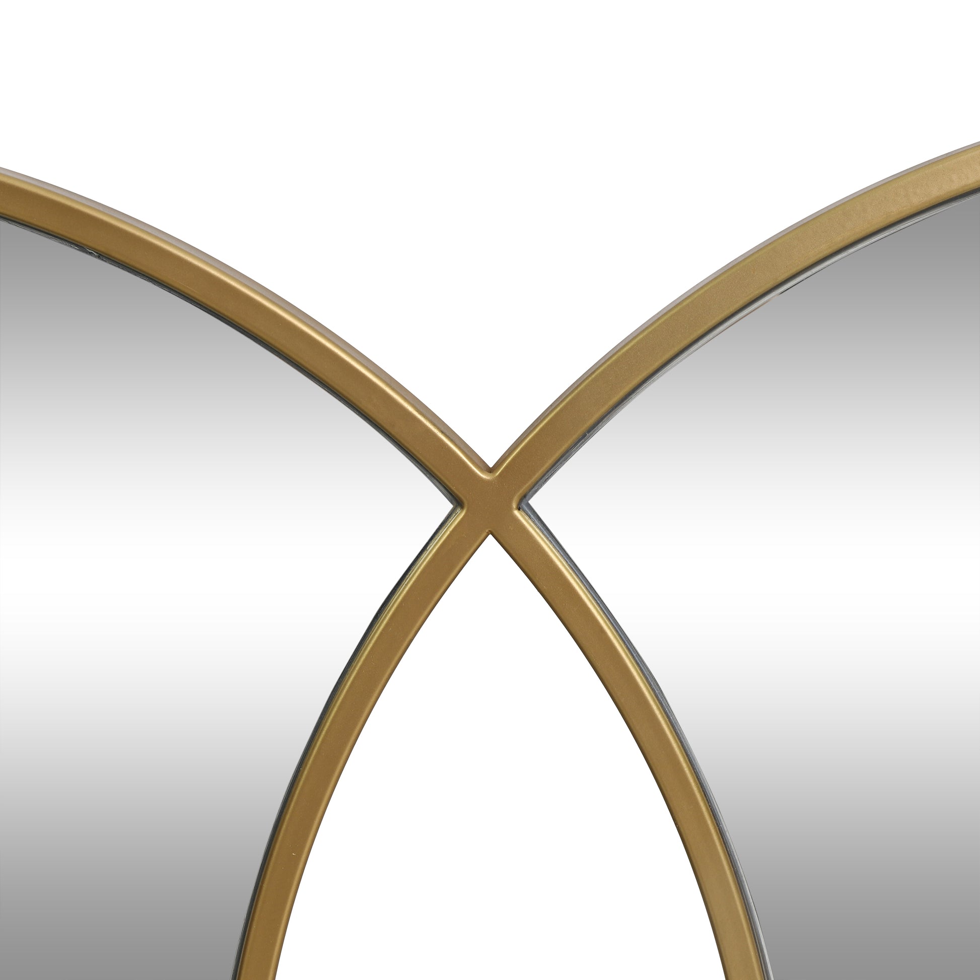 Wall Mirror Gold Iron