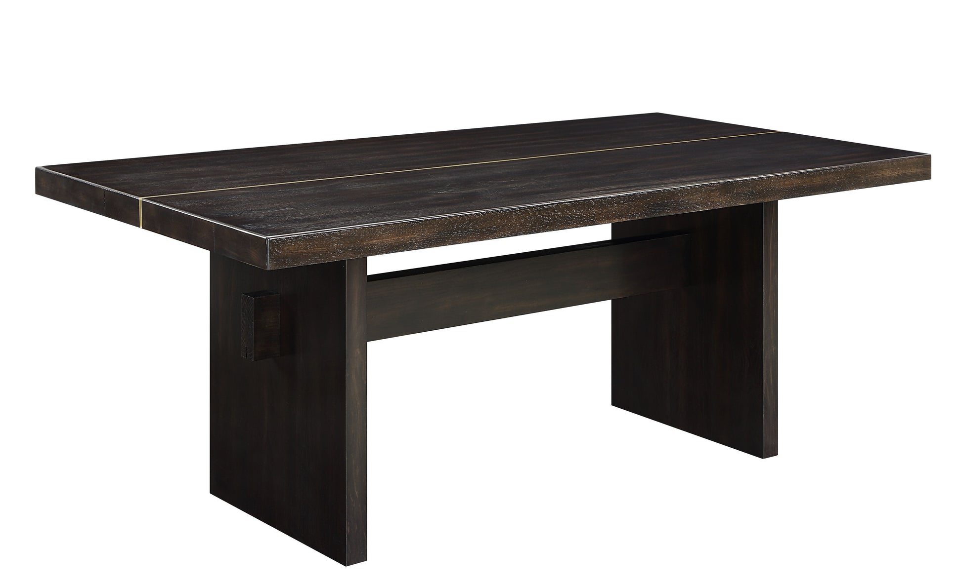 Jaramillo Dining Table, Black Finish Dn02695 Black Wood
