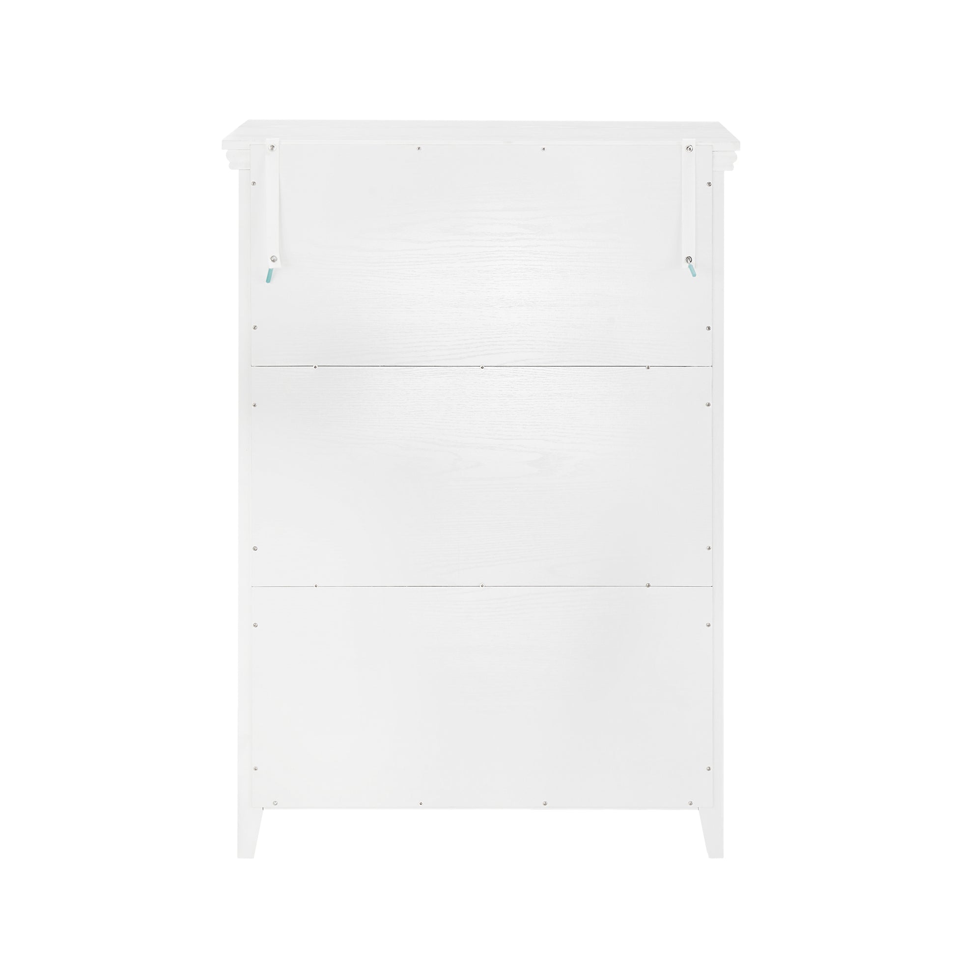 Modern 6 Drawers Dresser 6 Drawers Cabinet,Chest Of Drawers Closet Organizers And Storage Clothes Storage Drawers Cabinet For Living Room, Farmhouse Dresser Organizer White White Mdf