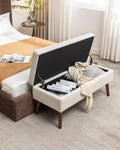 Storage Bench With Storage Bench For Bedroom End Of Bed Bench Foot Of Bed Bench Entryway Bench Storage Ottoman Bench 43.7