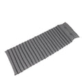 2Pcs Set Outdoor Lounge Chair Cushion Replacement Patio Funiture Seat Cushion Chaise Lounge Cushion Grey No Lounge Grey 2 Person Seating Group Polyester