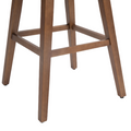 Coolmore Bar Stools Set Of 2 Counter Height Chairs With Footrest For Kitchen, Dining Room And 360 Degree Solid Wood Legs Swivel Bar Stools Set Of 2 Navy Linen Navy Foam Linen