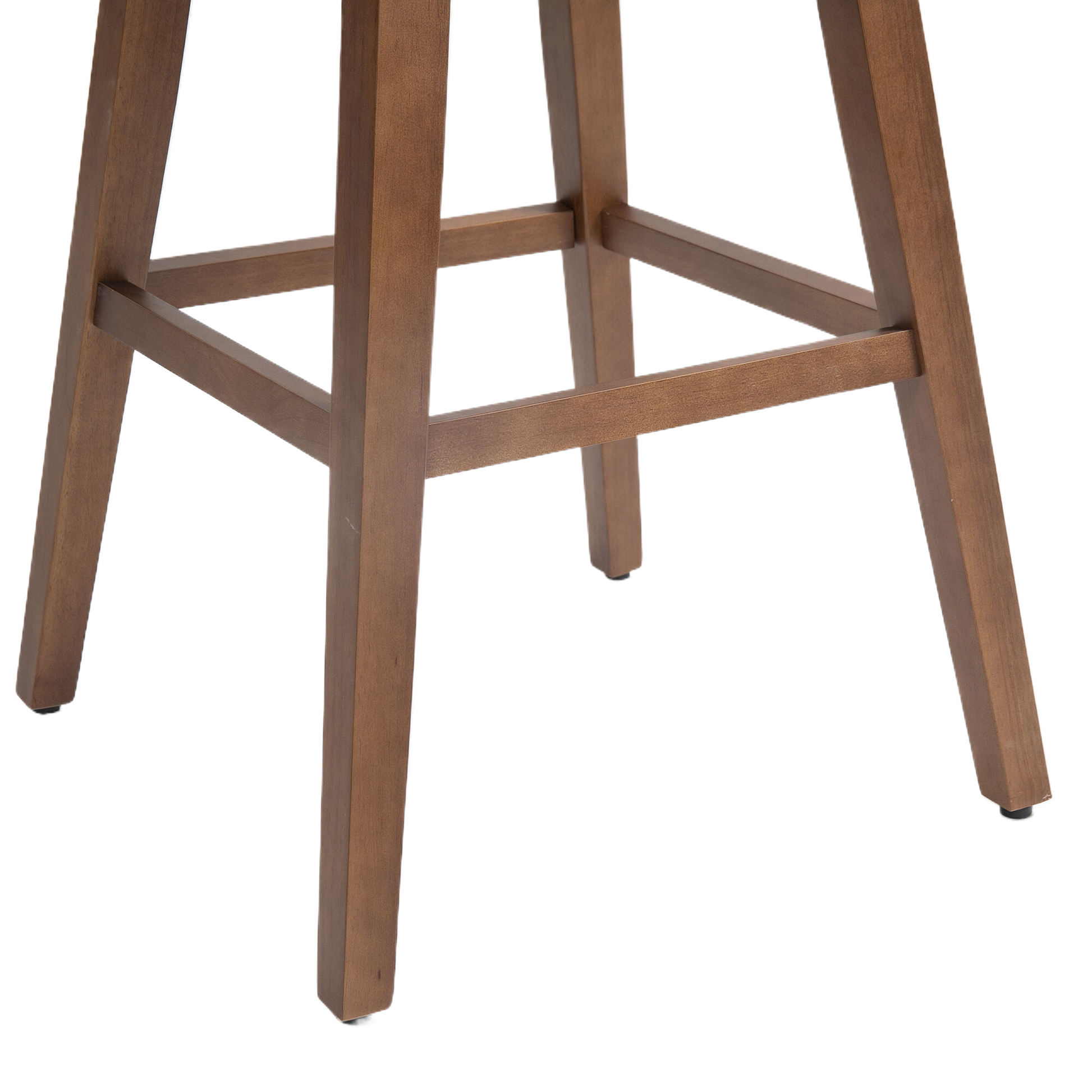 Coolmore Bar Stools Set Of 2 Counter Height Chairs With Footrest For Kitchen, Dining Room And 360 Degree Solid Wood Legs Swivel Bar Stools Set Of 2 Navy Linen Navy Foam Linen