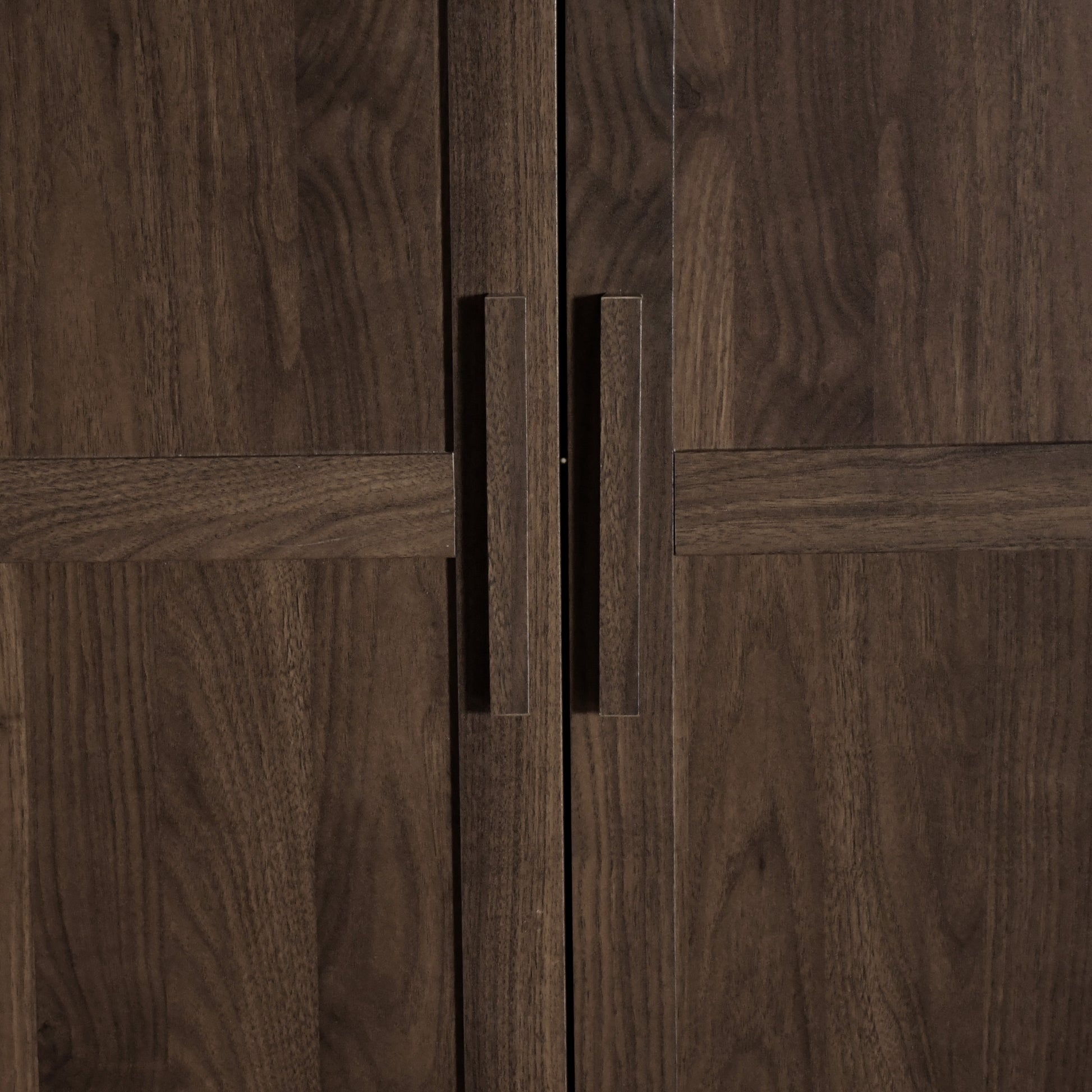 Delaney 2 Door Wardrobe Walnut Mdf