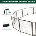 16 Panels Dog Playpen For Outdoor,Yard,Camping,24