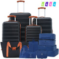 Hardshell Luggage Sets 4 Pcs Bag Spinner Suitcase With Tsa Lock Lightweight 16