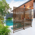 Outdoor & Indoor Privacy Screen Metal Privacy Screen 76