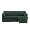United We Win Furniture, Modular L Shaped Sofa, Modular Long Sofa With Reversible Chaise Lounge, Sofa Bed, Sleeper Sofa, Modular Sofa Combination With Storage Seats. Emerald Velvet 4 Seat