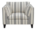 Doyle Gray Accent Chair Gray Foam Engineered Wood
