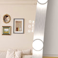 Hollywood Full Length Mirror With Lights Full Body Vanity Mirror With 3 Color Modes Lighted Standing Floor Mirror For Dressing Room Bedroom Wall Mounted Touch Control Silver 63