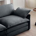 Luxurious And Sophisticated Sofa Set With Soft Cushions And Pillows, Sofa Set For Living Rooms And Clubs As Well As Home Theaters, Consisting Of Two Single Sofas And A 2 Seaters Sofas Ingrey Corduroy Grey Corduroy 4 Seat