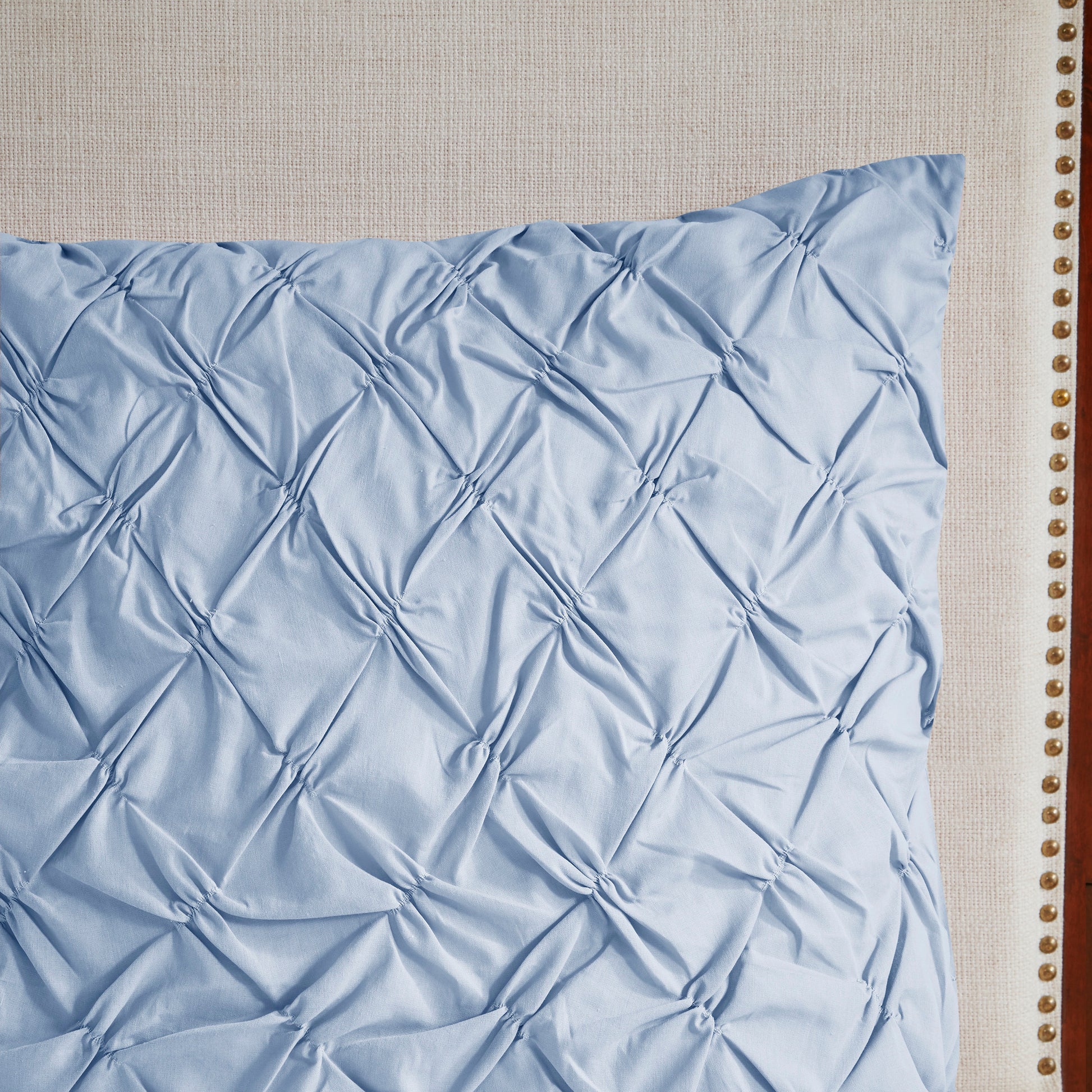 8 Piece Cotton Printed Comforter Set Blue Queen Queen Blue Polyester