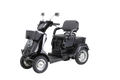 Heavy Duty 4 Wheel Mobility Scooters For Seniors & Adults 500Lbs Capacity Black Abs Pc