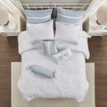 Comforter Set White King King White Cotton