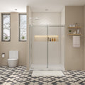 Glass Shower Door, Sliding Door, With 5 16