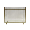 Fire Screen Gold Iron