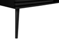 Tv Stand, 72 Inch, Media Entertainment Center, Storage Cabinet, Console, Storage Shelves, Bedroom, Living Room, Black Laminate, Contemporary, Modern Black 70 79 Inches Solid Wood Mdf