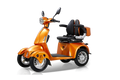 Fastest Mobility Scooter With Four Wheels For Adults & Seniors Orange Abs Pc