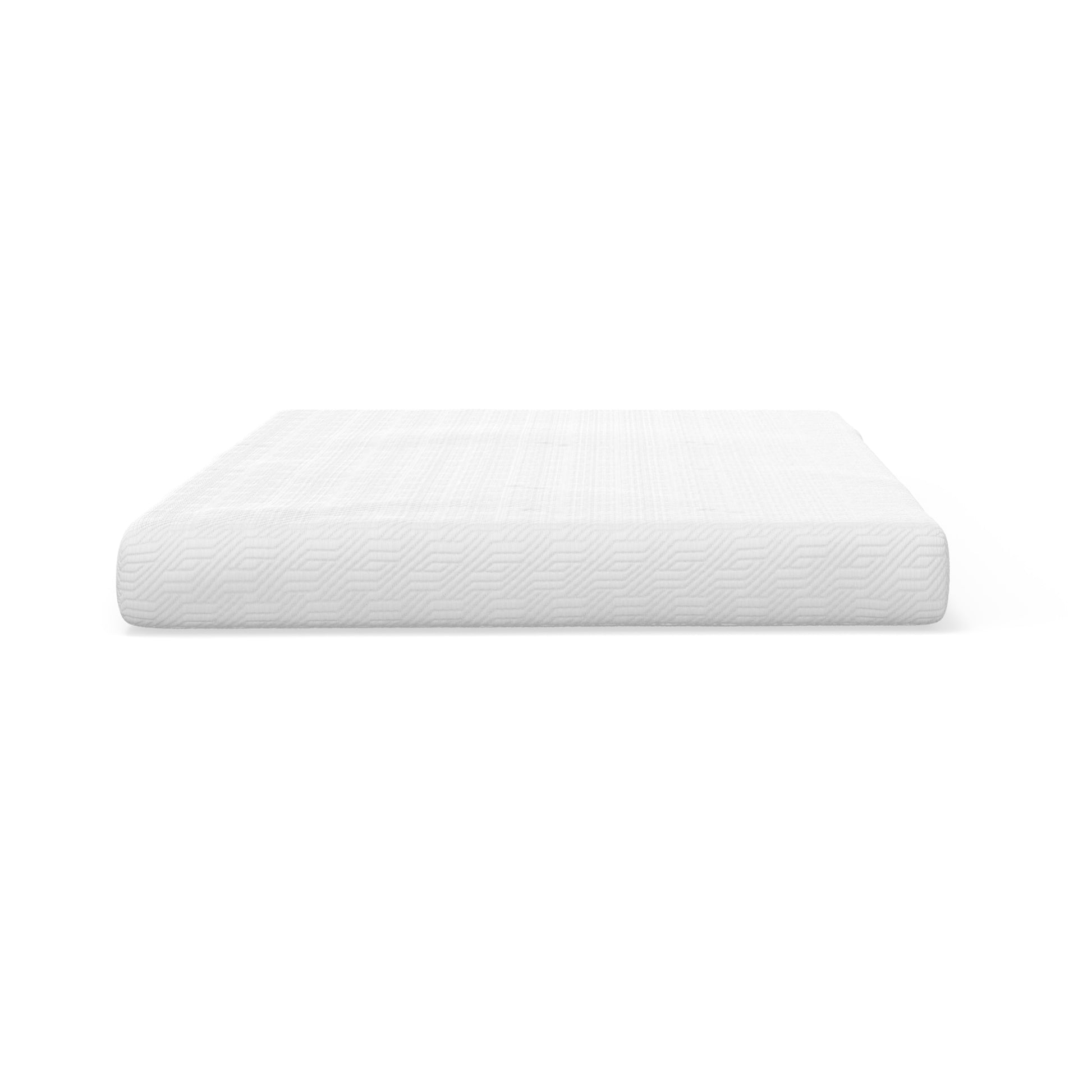 8" Essentials Gel Infused Memory Foam Mattress Queen White Foam Queen