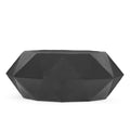 Polygonal Coffee Table Black Aluminium