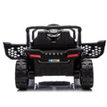 24V Kids Ride On Utv,Electric Toy For Kids W Parents Remote Control,Four Wheel Suspension,Low Start,Adjustable Speed,Multimedia Player,Early Education,Bluetooth,Rear Storage Space For Kids Aged 3 .