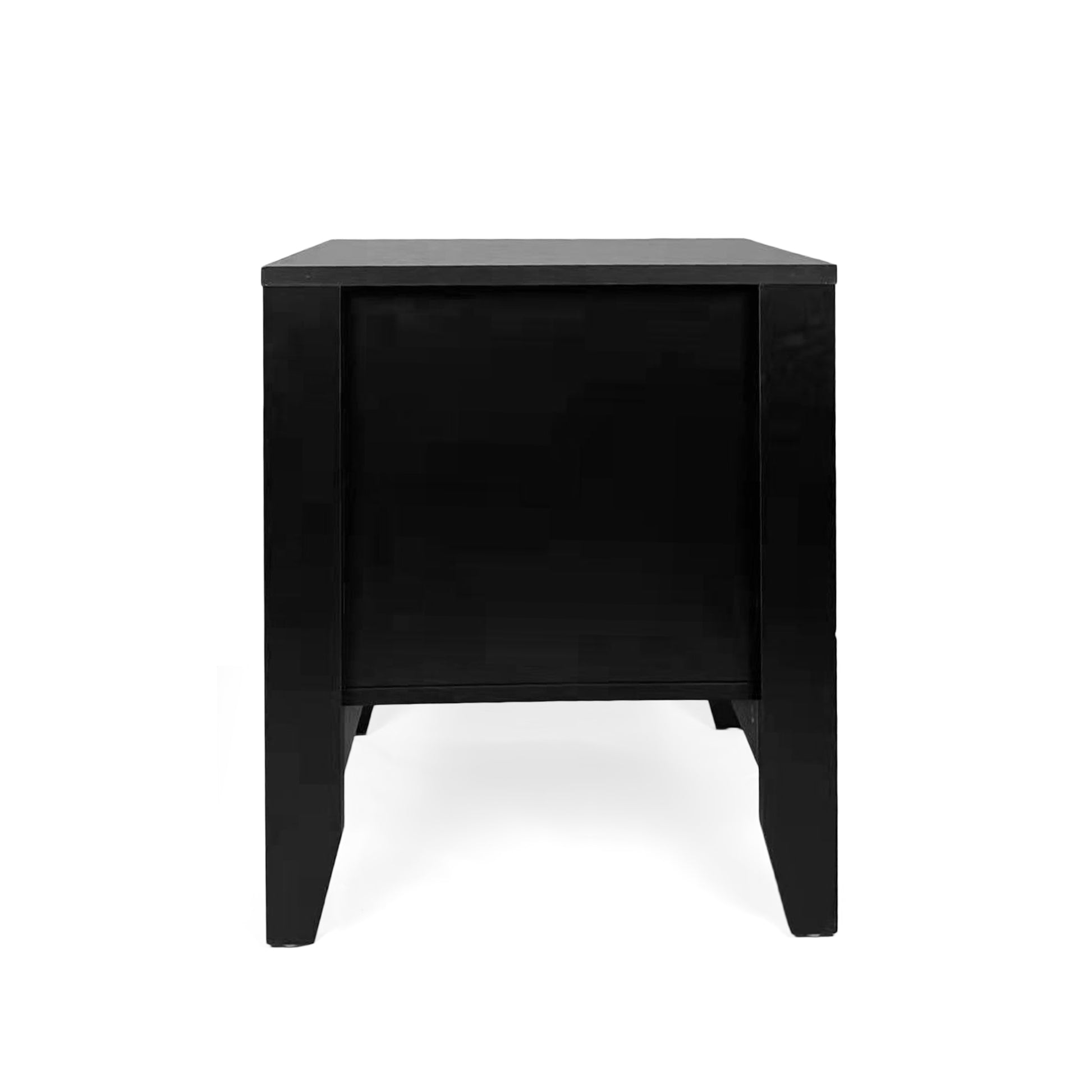 Side Table Black Mdf