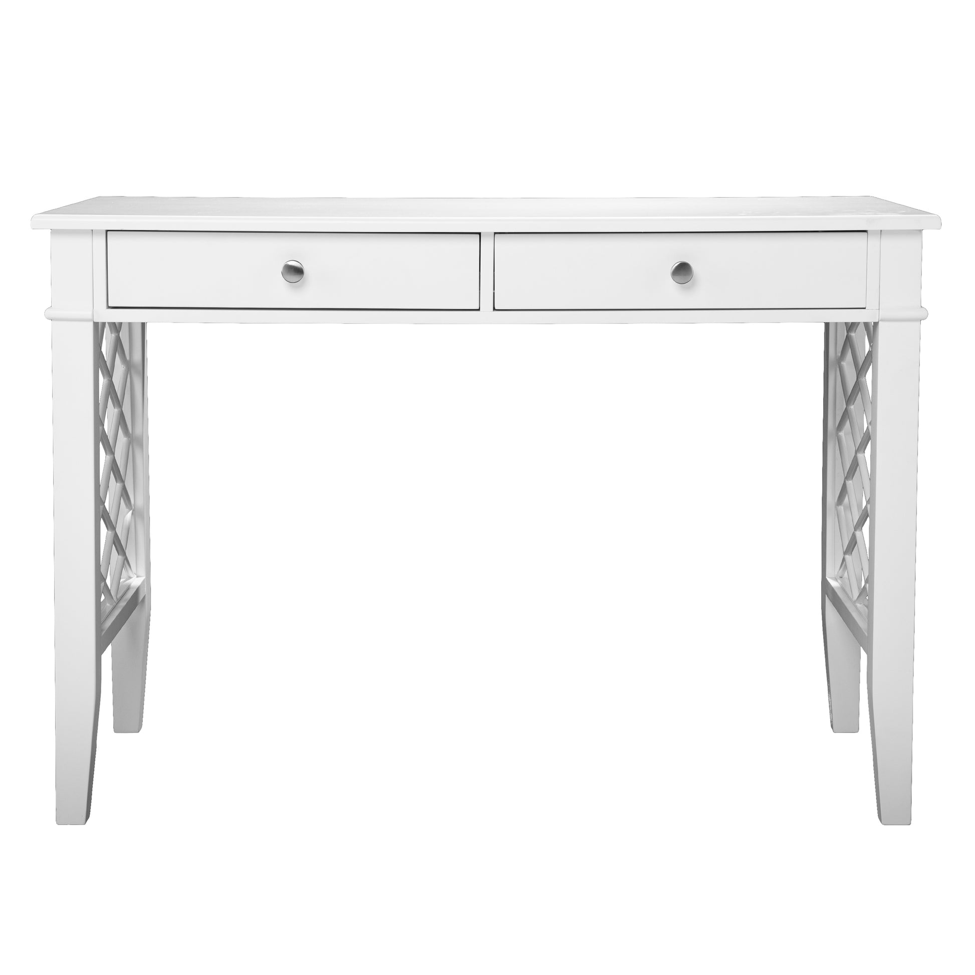 Glenburg Writing Desk White Mdf