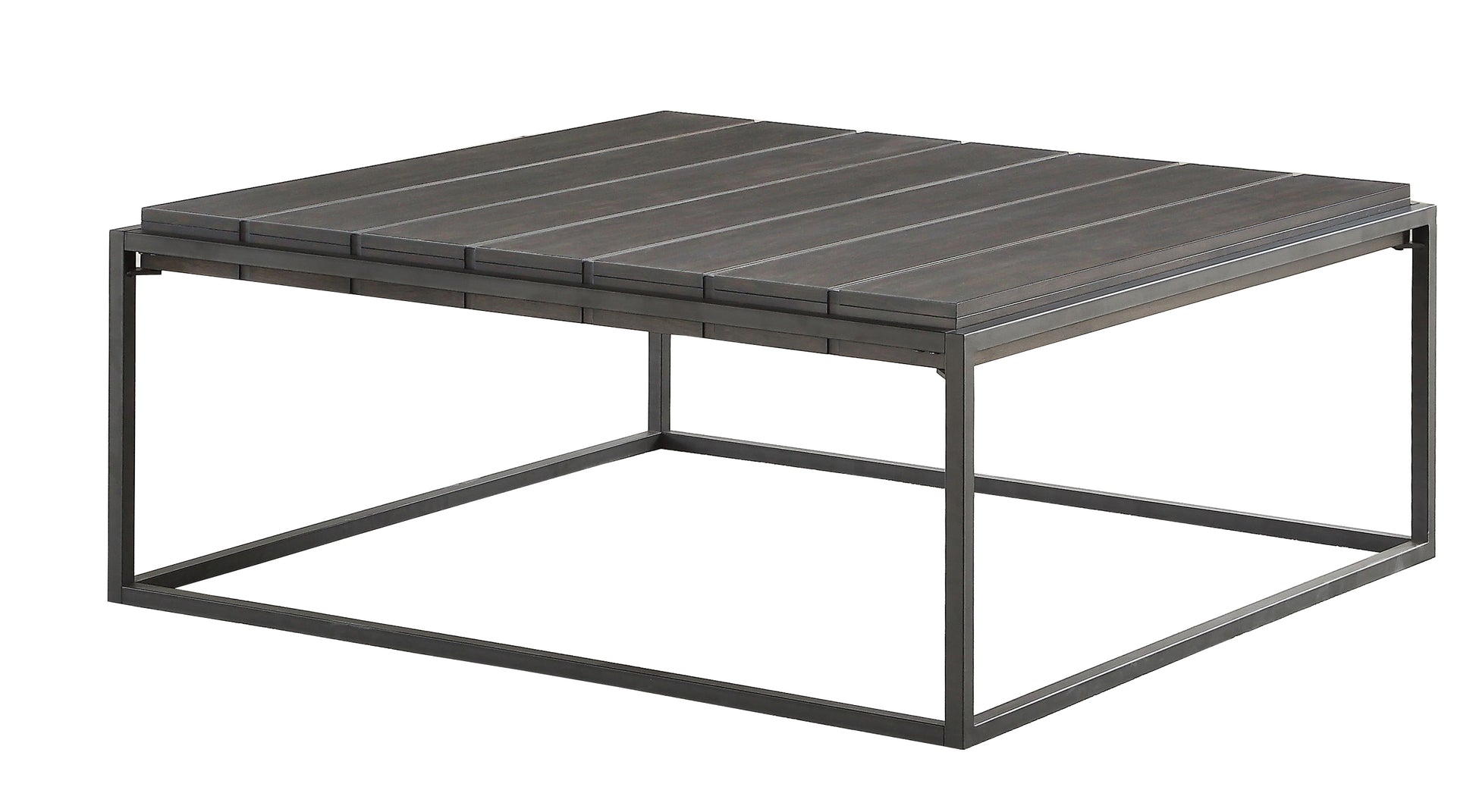 Tekoa Coffee Table Dark Brown Dark Brown Iron