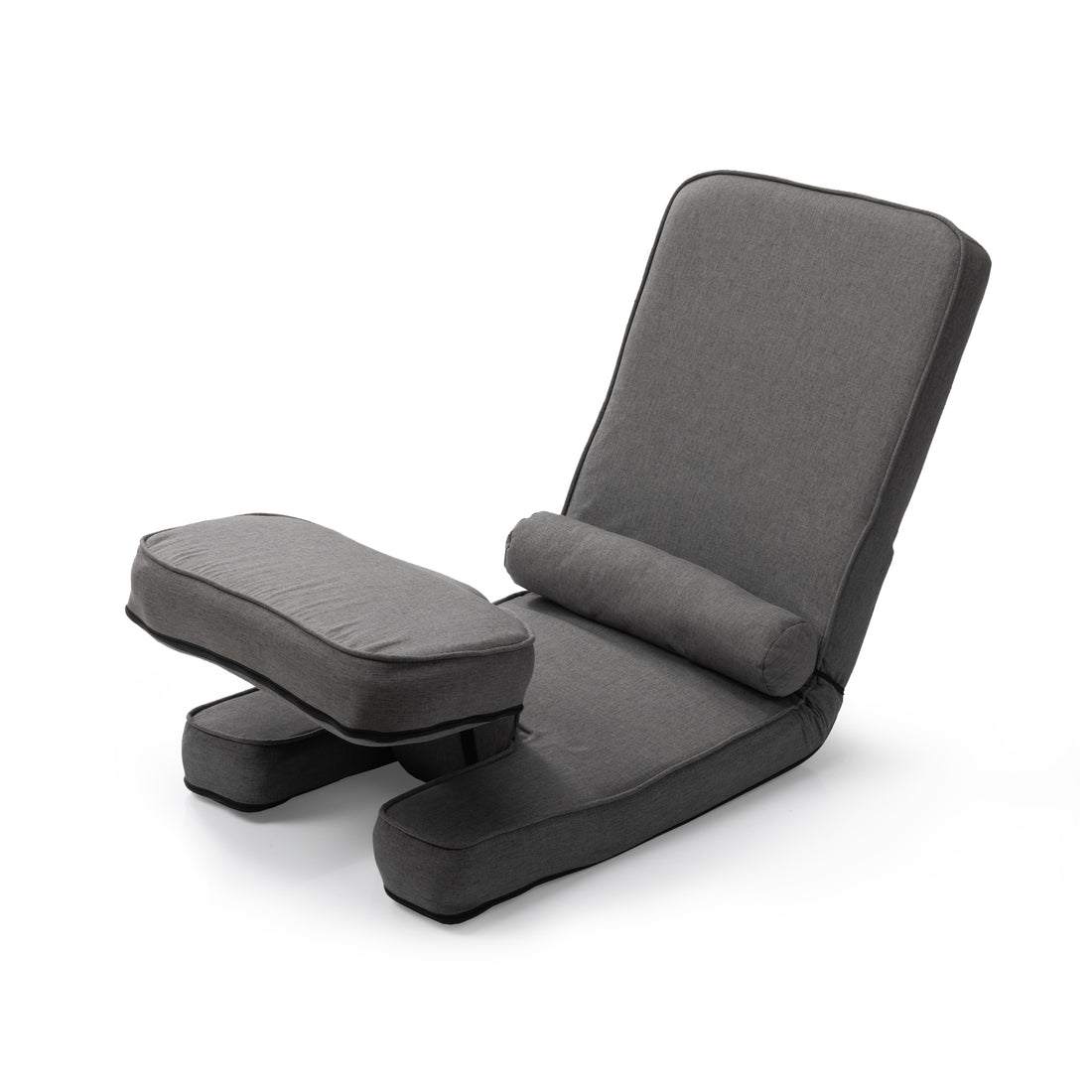 Convertible Sofa Bed With Detachable Cove Gray Gray Cotton